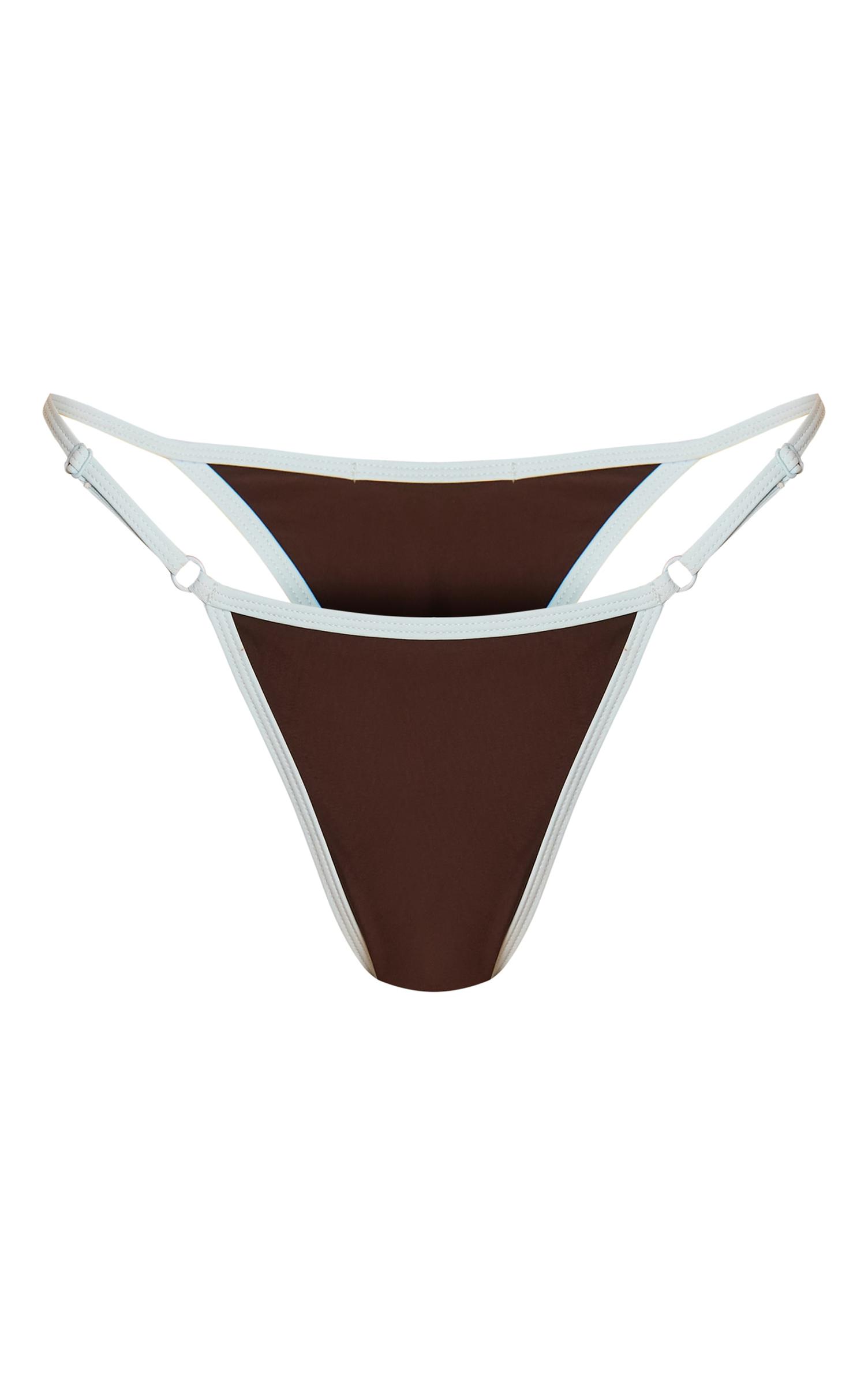 BRĄZOWY DÓŁ OD BIKINI