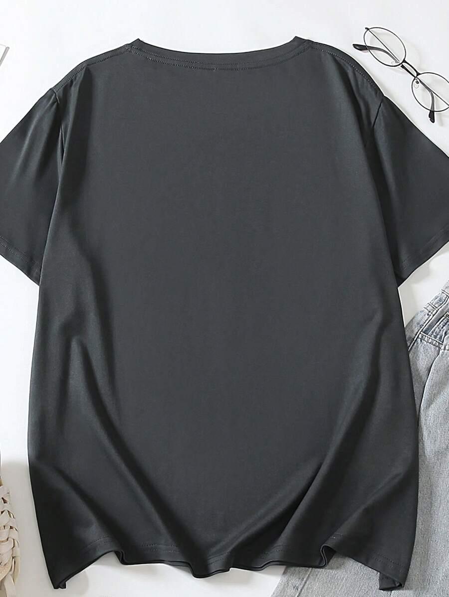 T-SHIRT KRÓTKI RĘKAW PRINT
