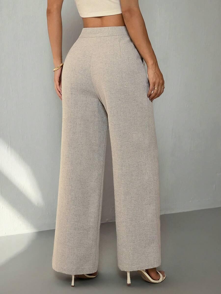 szare spodnie casual