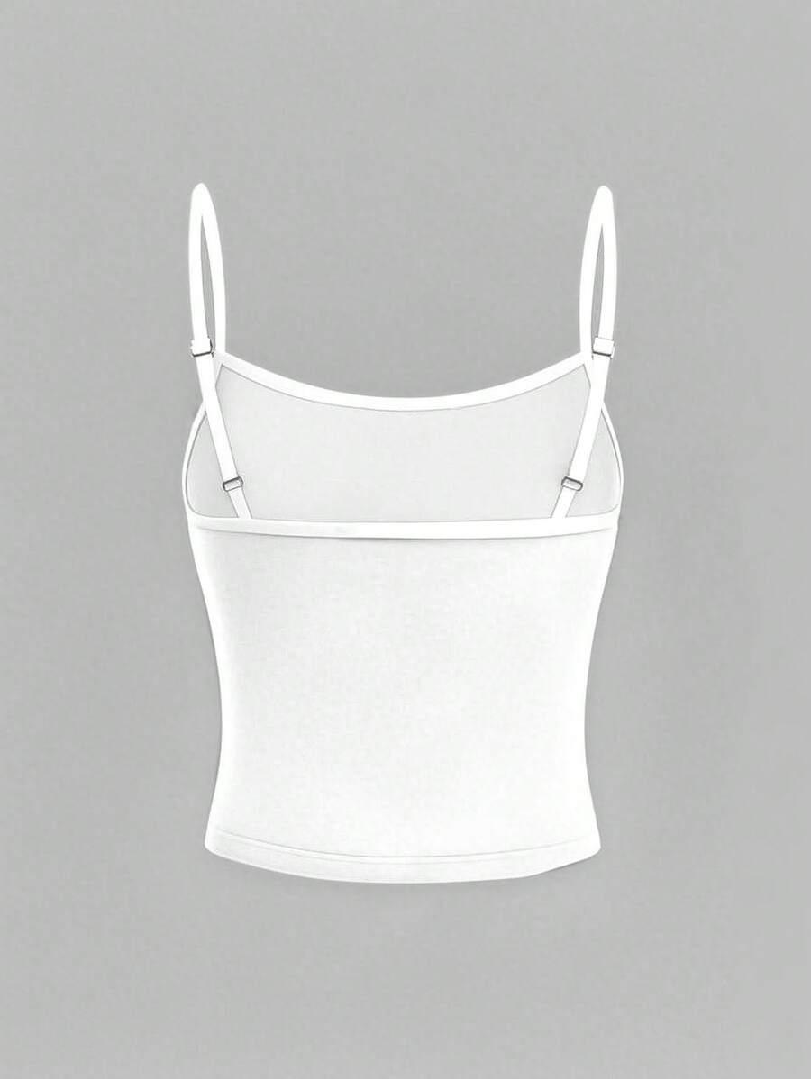 BIAŁY TOP PRINT 