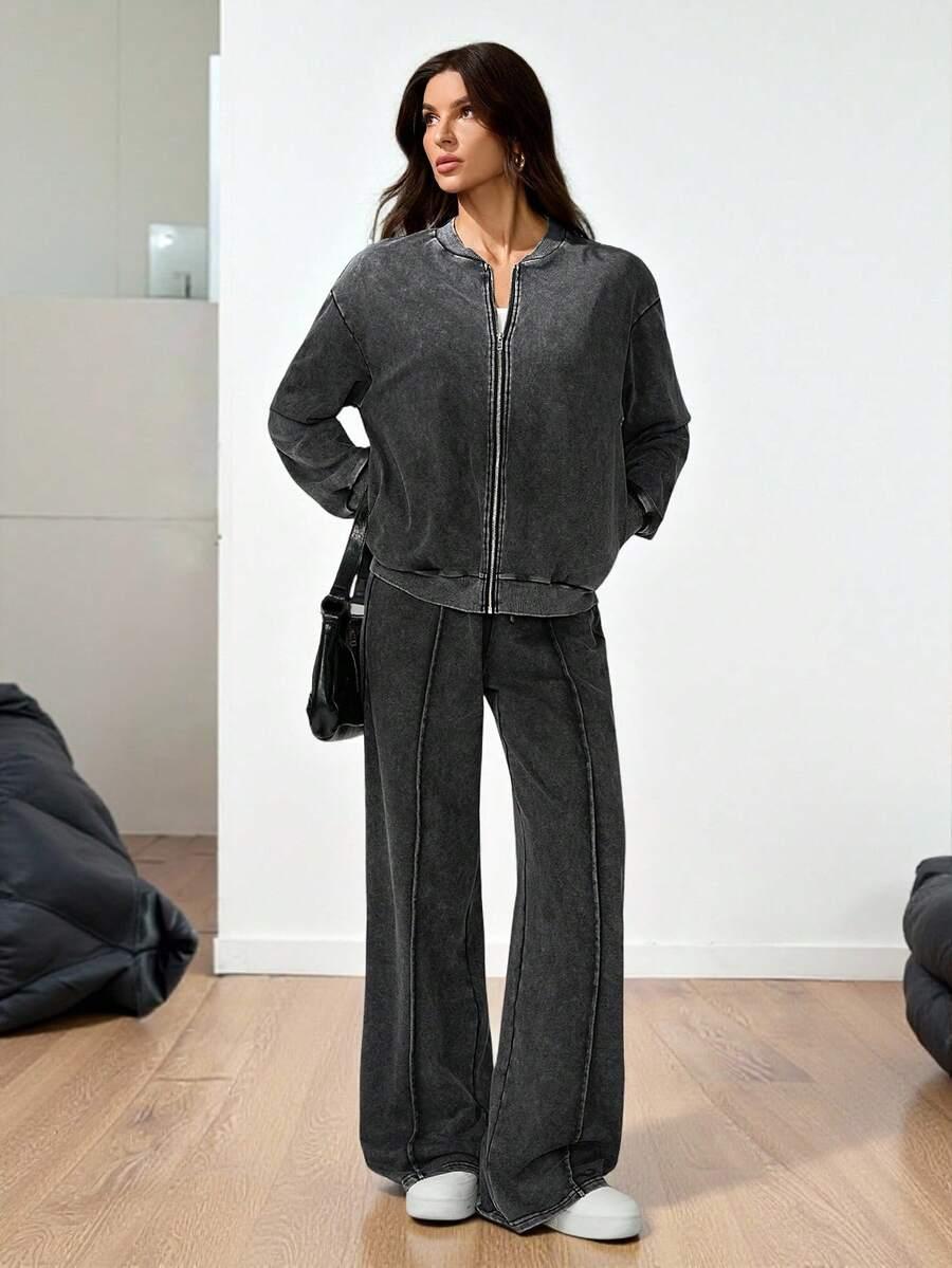 bluza spodnie dresowy komplet