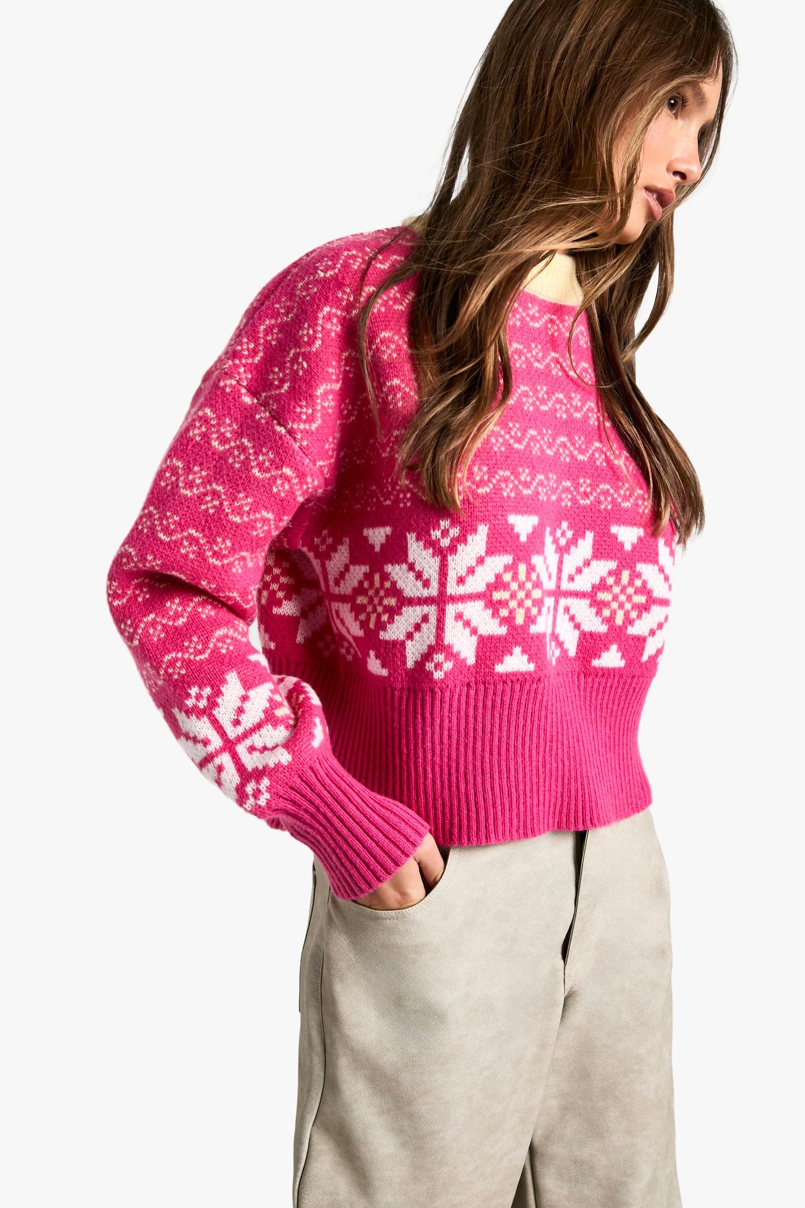 SWETER DAMSKI W NORWESKI WZÓR
