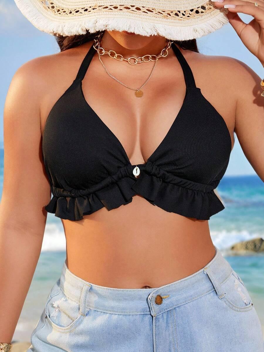 czarna góra od bikini