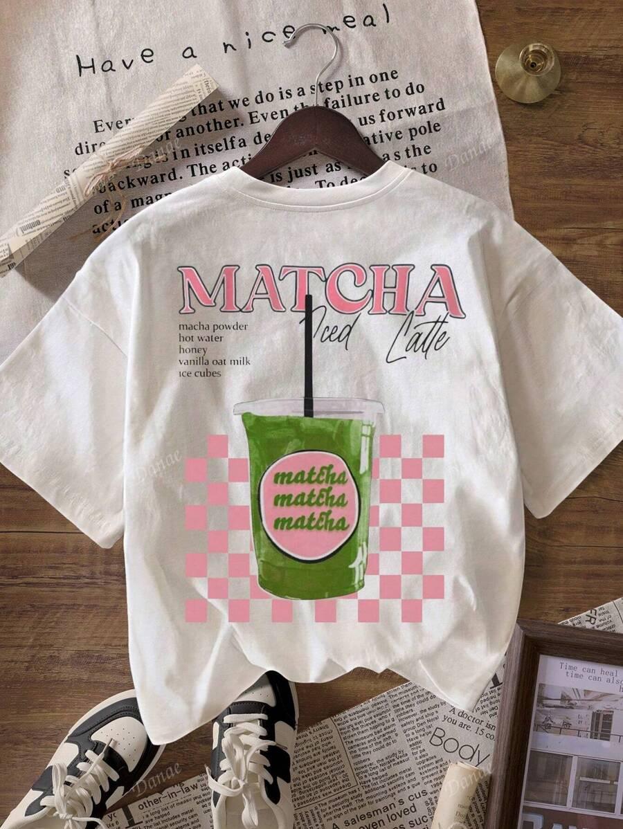 T-SHIRT Z NADRUKIEM