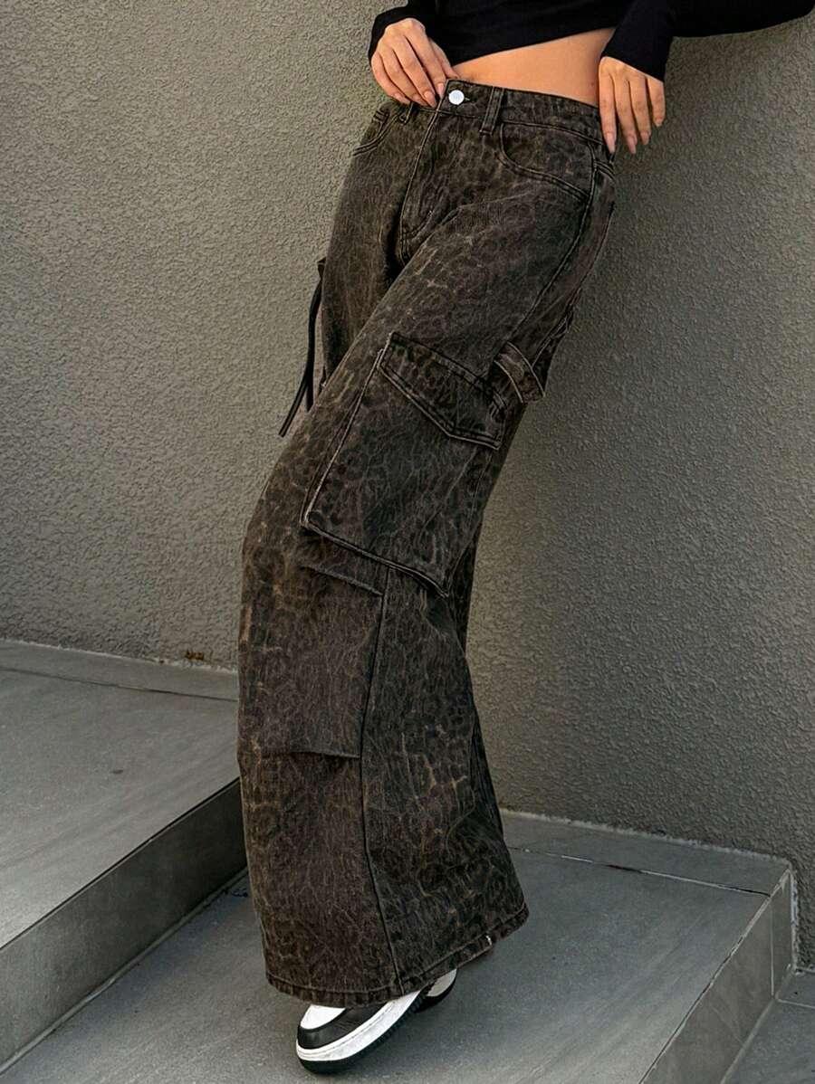 SPODNIE ANIMAL PRINT 