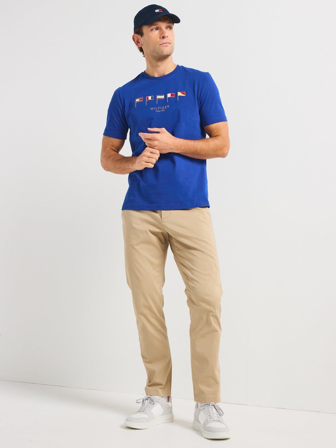 TOMMY HILFIGER T-SHIRT MĘSKI MULTI FLAGS MW0MW38616
