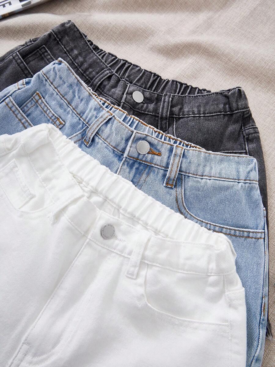 czarne spodenki jeans