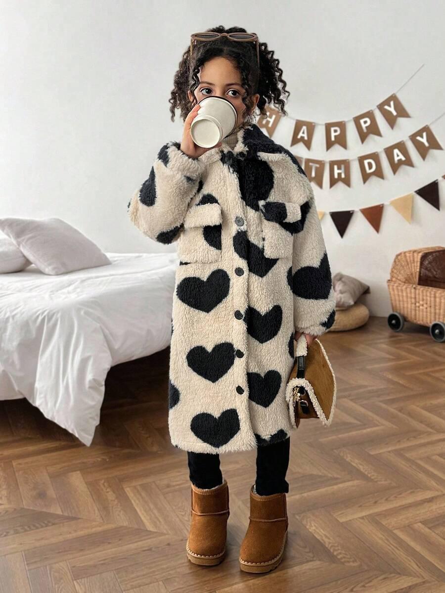 długa bluza guziki print
