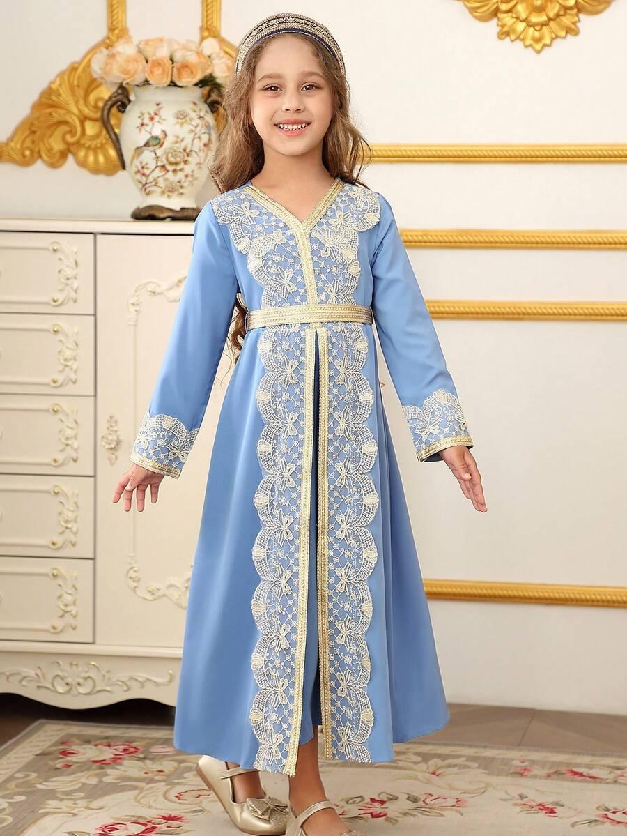 NIEBIESKA MAXI SUKIENKA