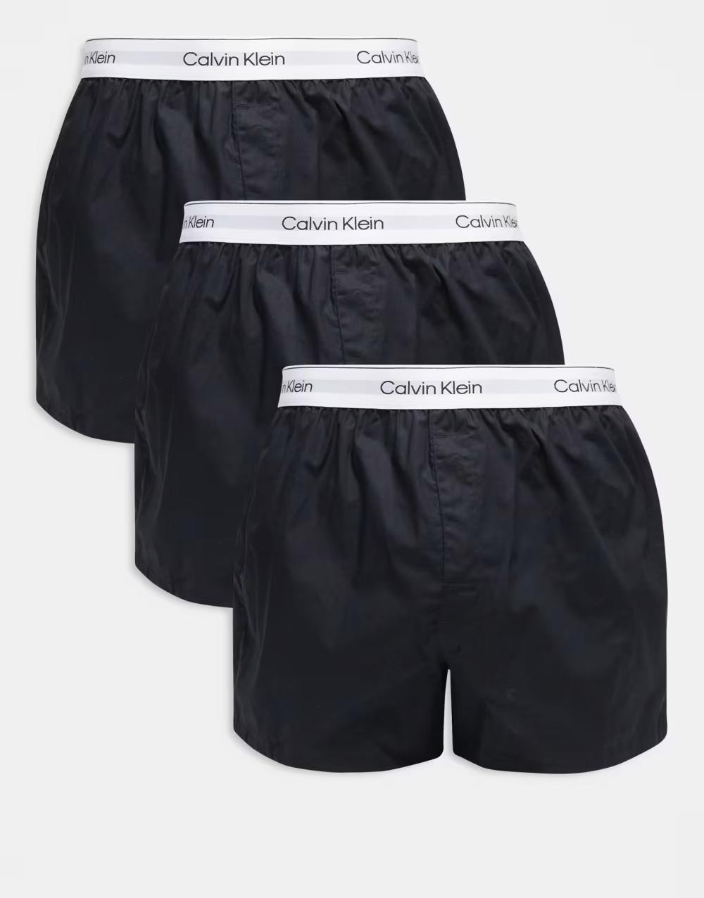 czarne bokserki 3-pack