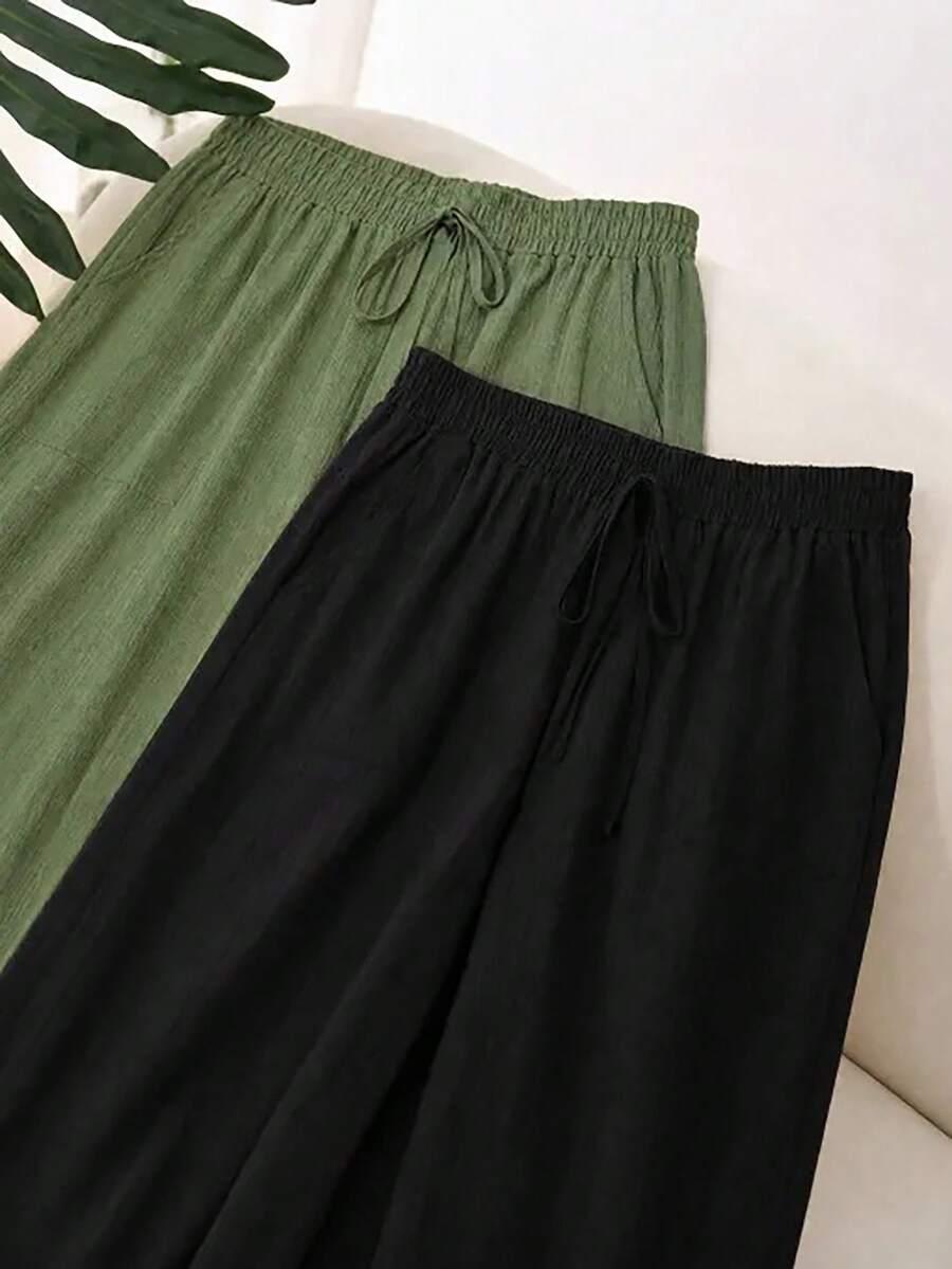 ZIELONE SPODNIE CASUAL