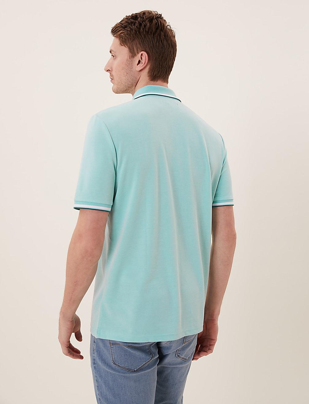 KOSZULKA POLO KIESZONKA T28-3312M-ST
