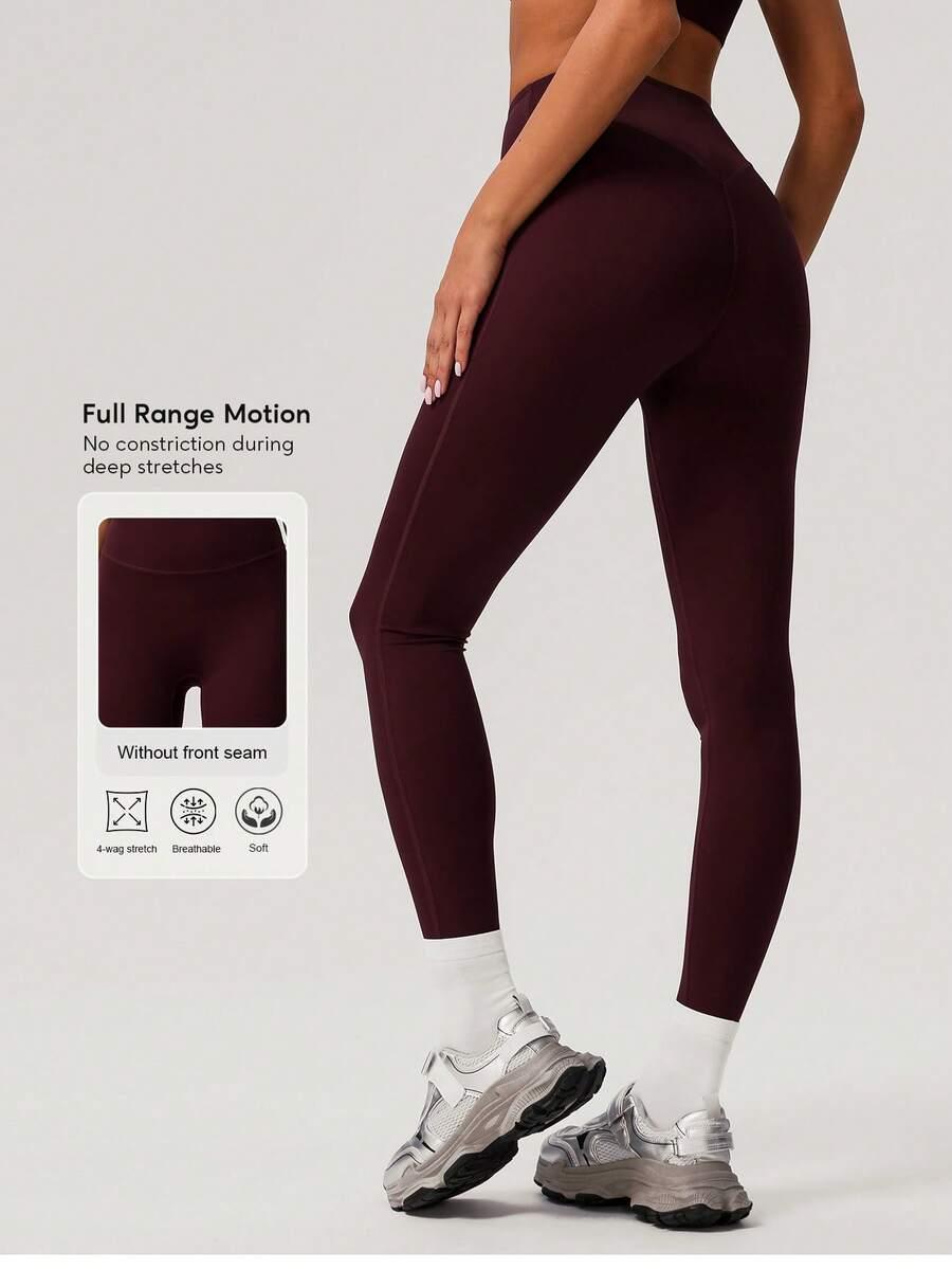 BORDOWE LEGGINSY WYSOKI STAN