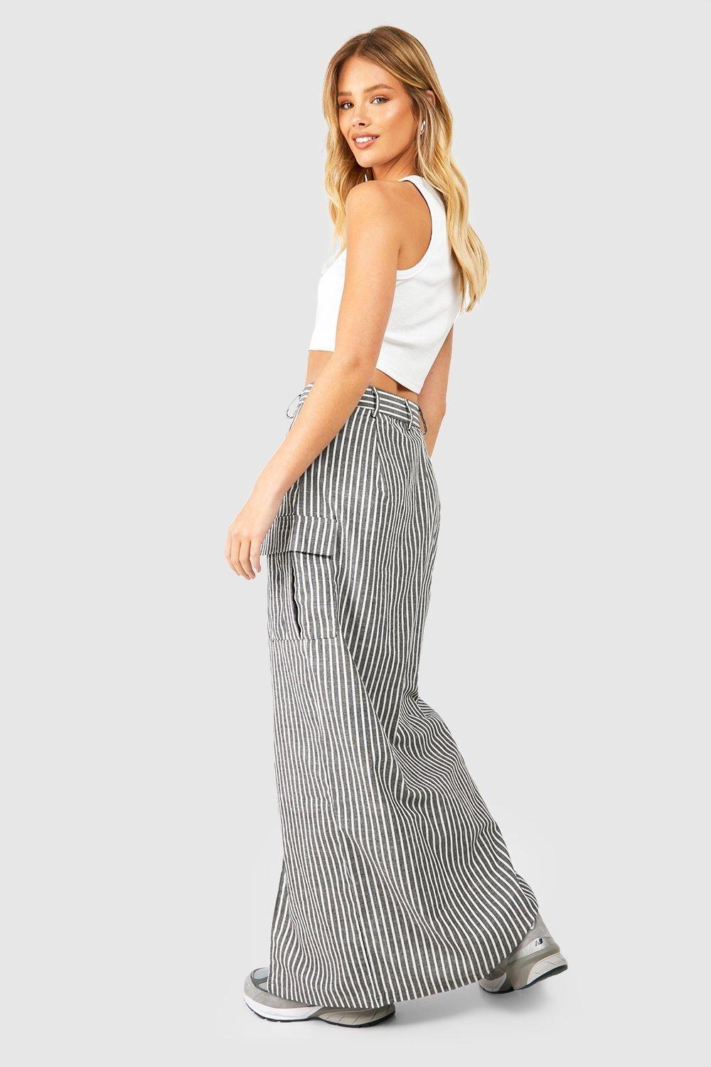 SPÓDNICA MAXI W PASKI 