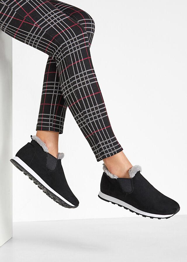 Sneakersy wsuwane z ociepleniem