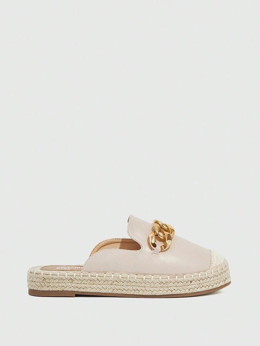 BEŻOWE WSUWANE ESPADRYLE