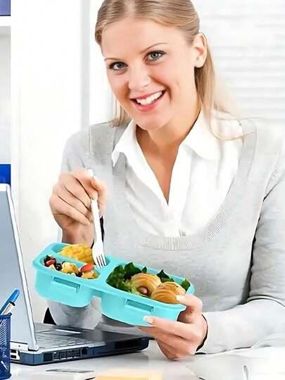 lunch box ze sztućcami
