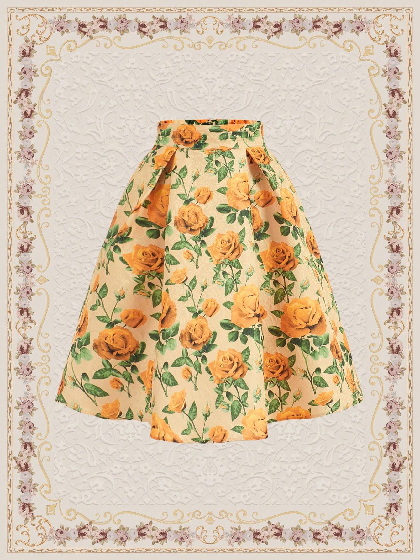 SPÓDNICA ROZKLOSZOWANA REGULAR - PRZED KOLANO