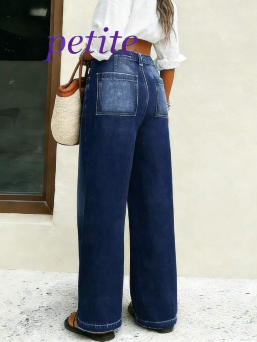 NIEBIESKIE SPODNIE JEANS