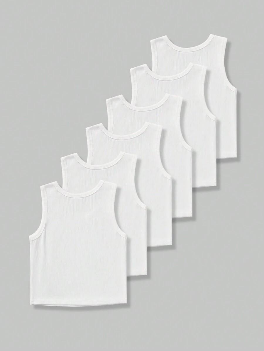 biały top 3-pack