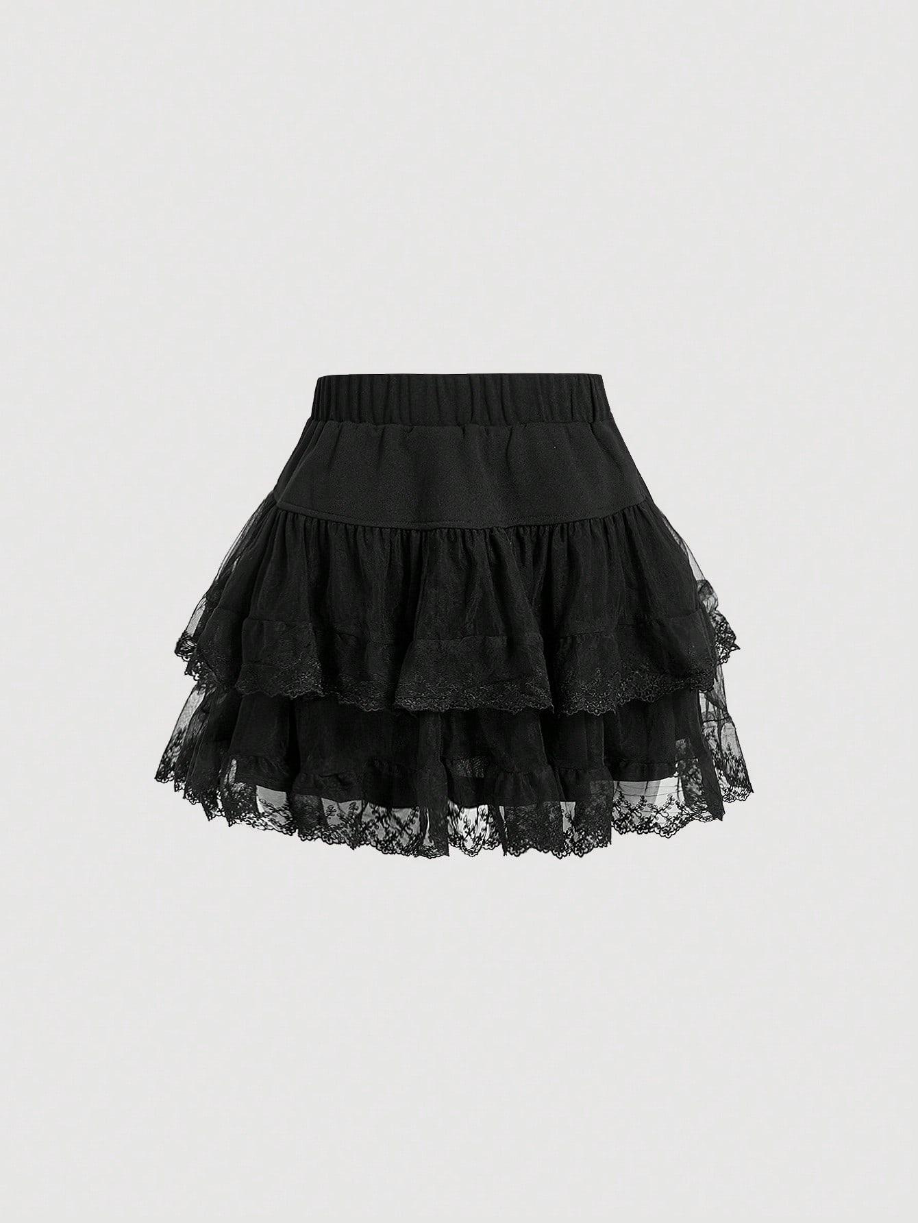 CZARNA MINI SPÓDNICA