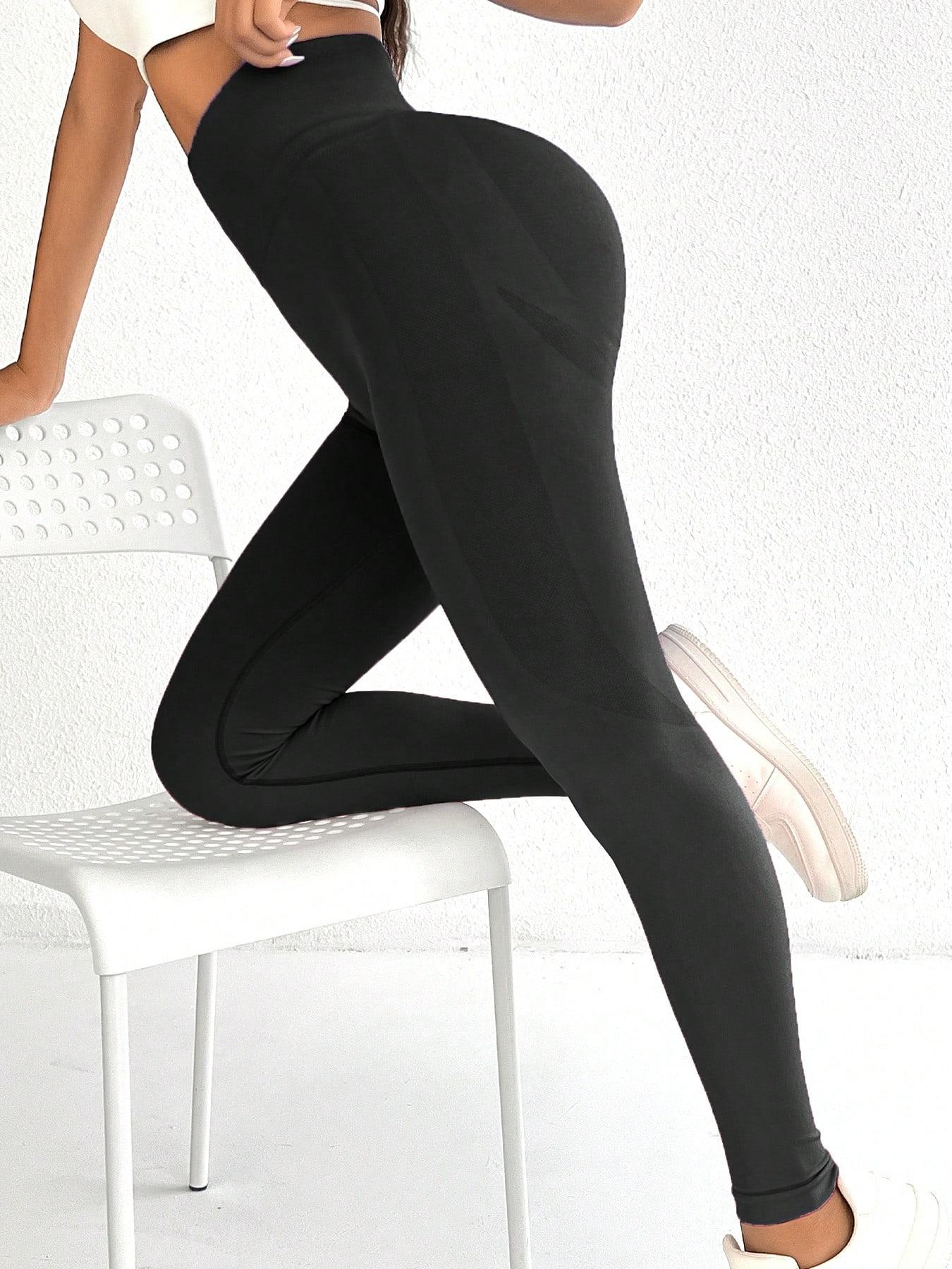 CZARNE LEGGINSY WYSOKI STAN