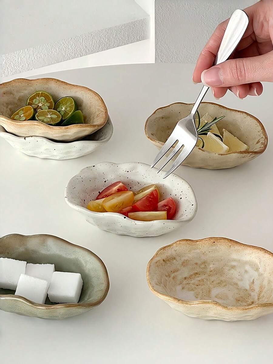 porcelanowy talerzyk do sosu