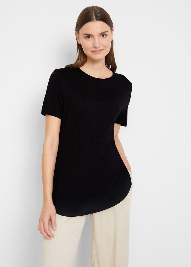 CZARNY T-SHIRT BASIC
