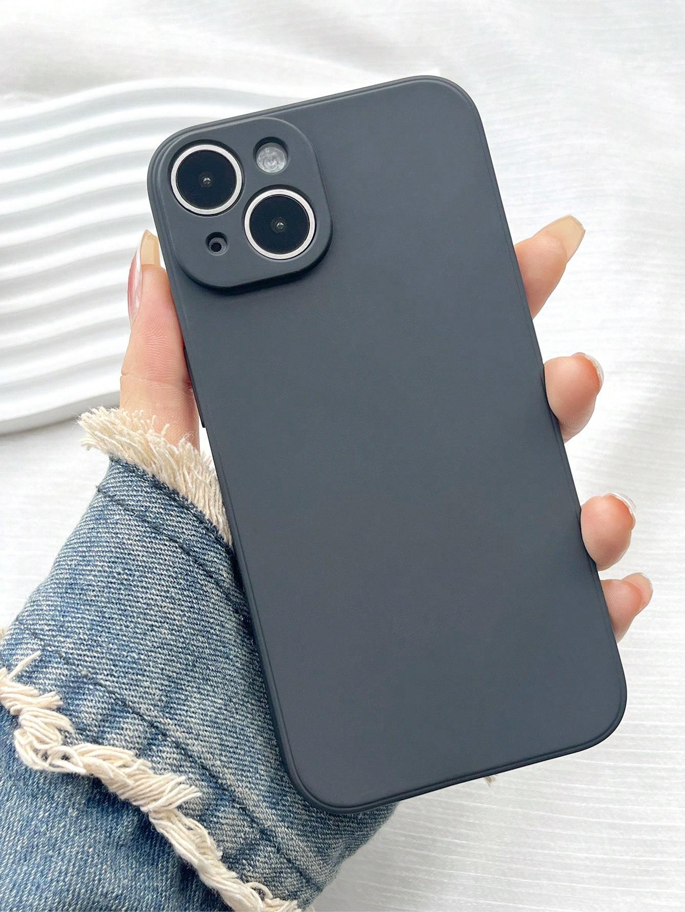 CZARNE ETUI NA TELEFON IPHONE