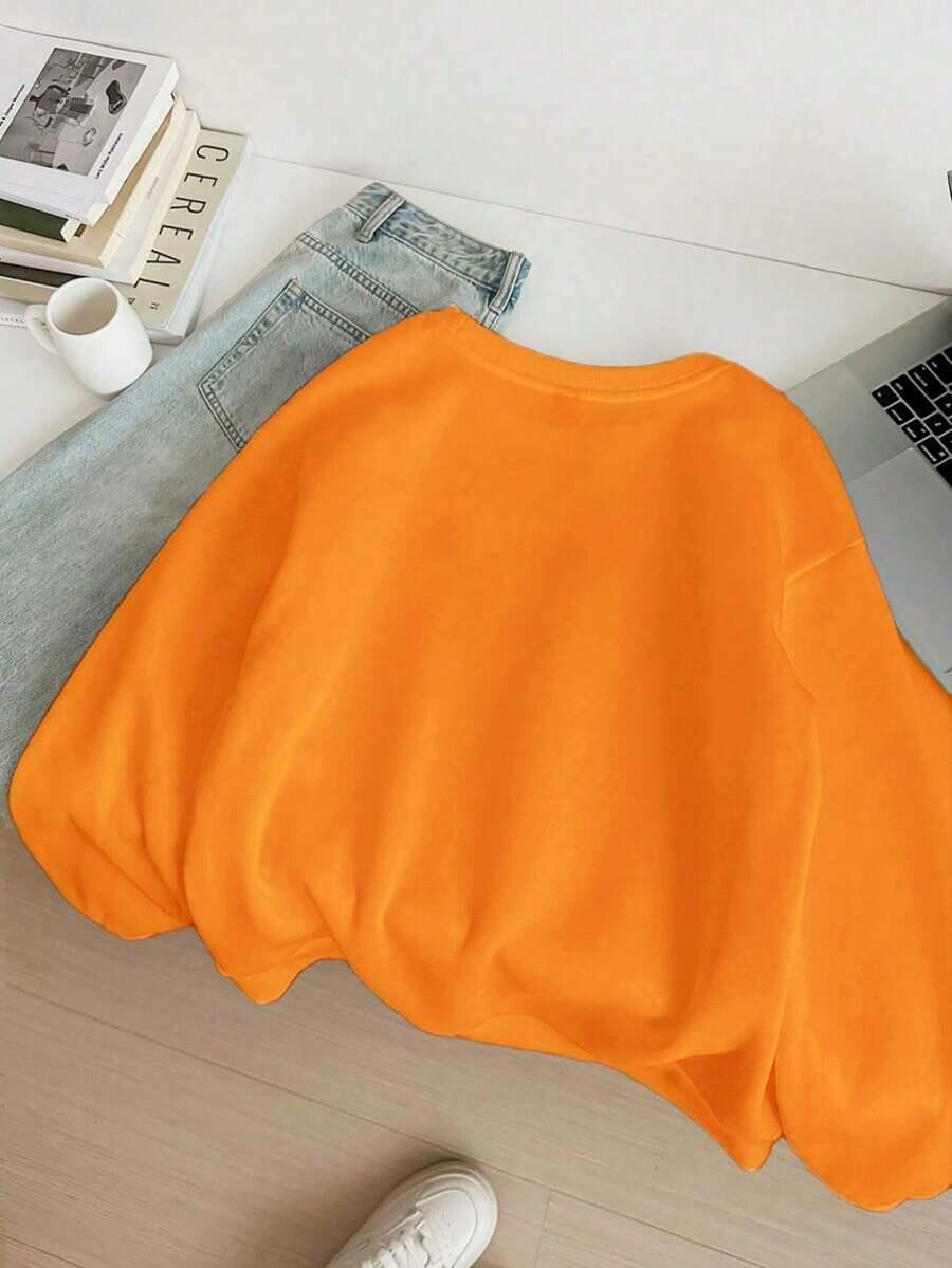 bluza okrągły dekolt