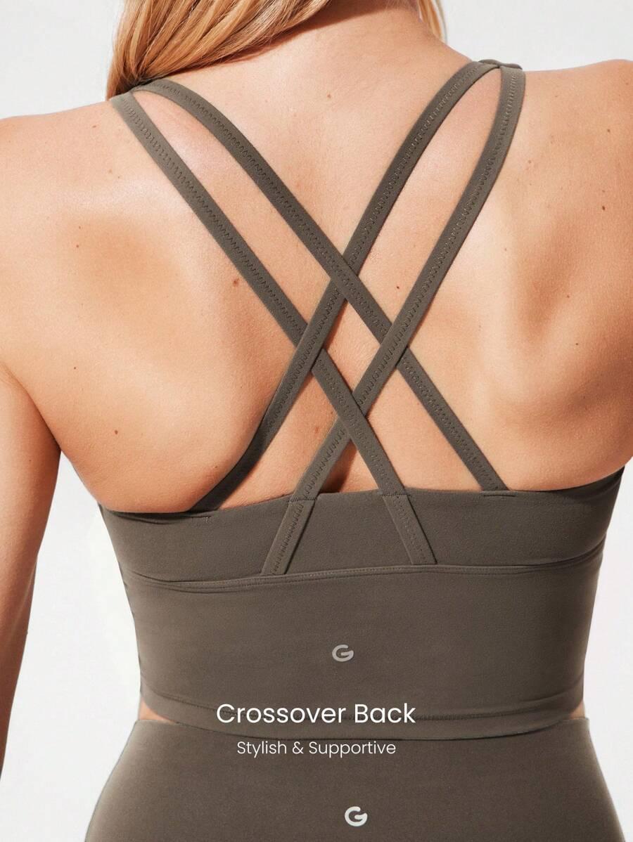 szary sportowy top