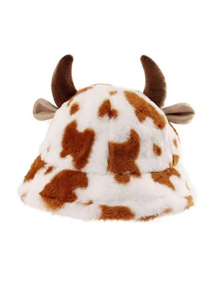 KAPELUSZ ANIMAL PRINT 