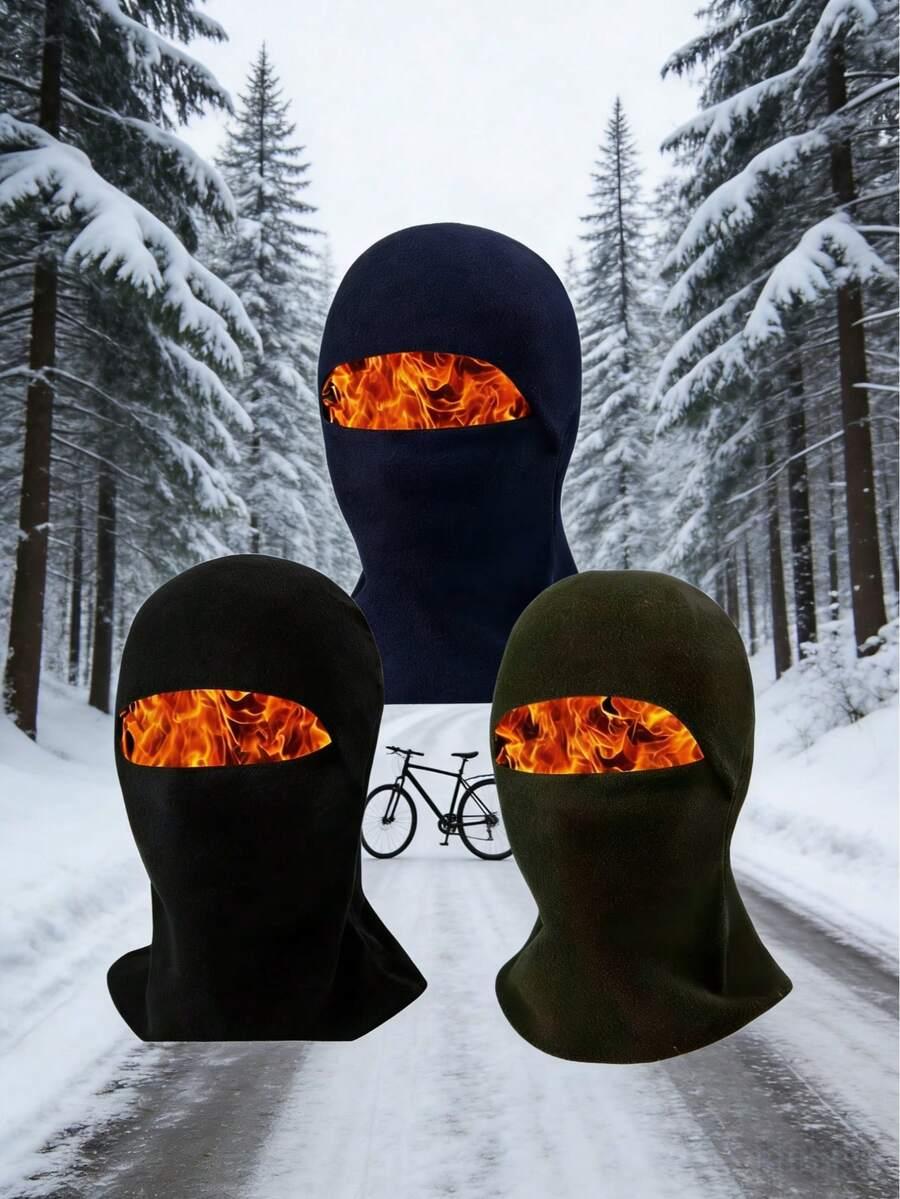 czarna ociplana kominiarka