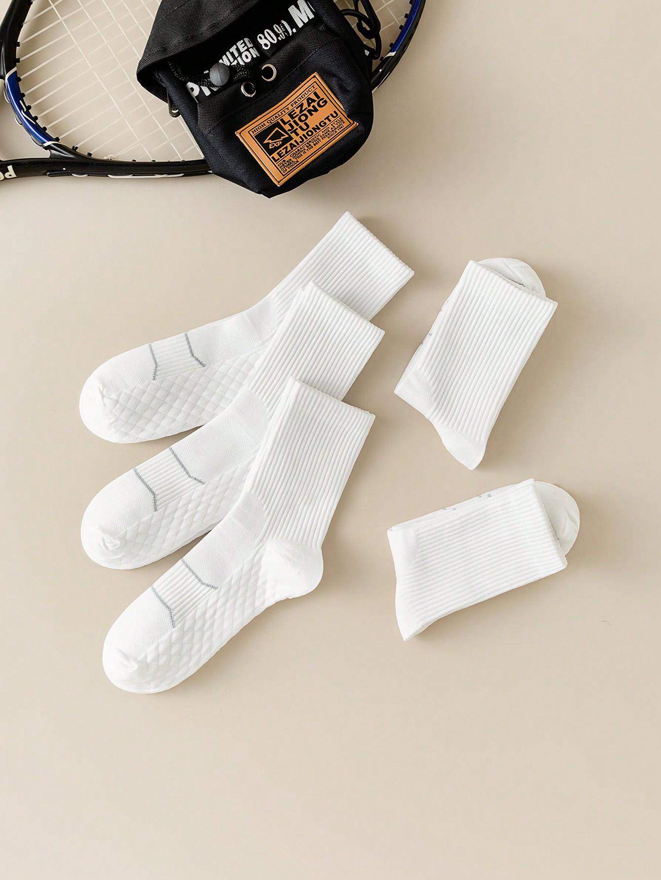 białe skarpetki 2-pack