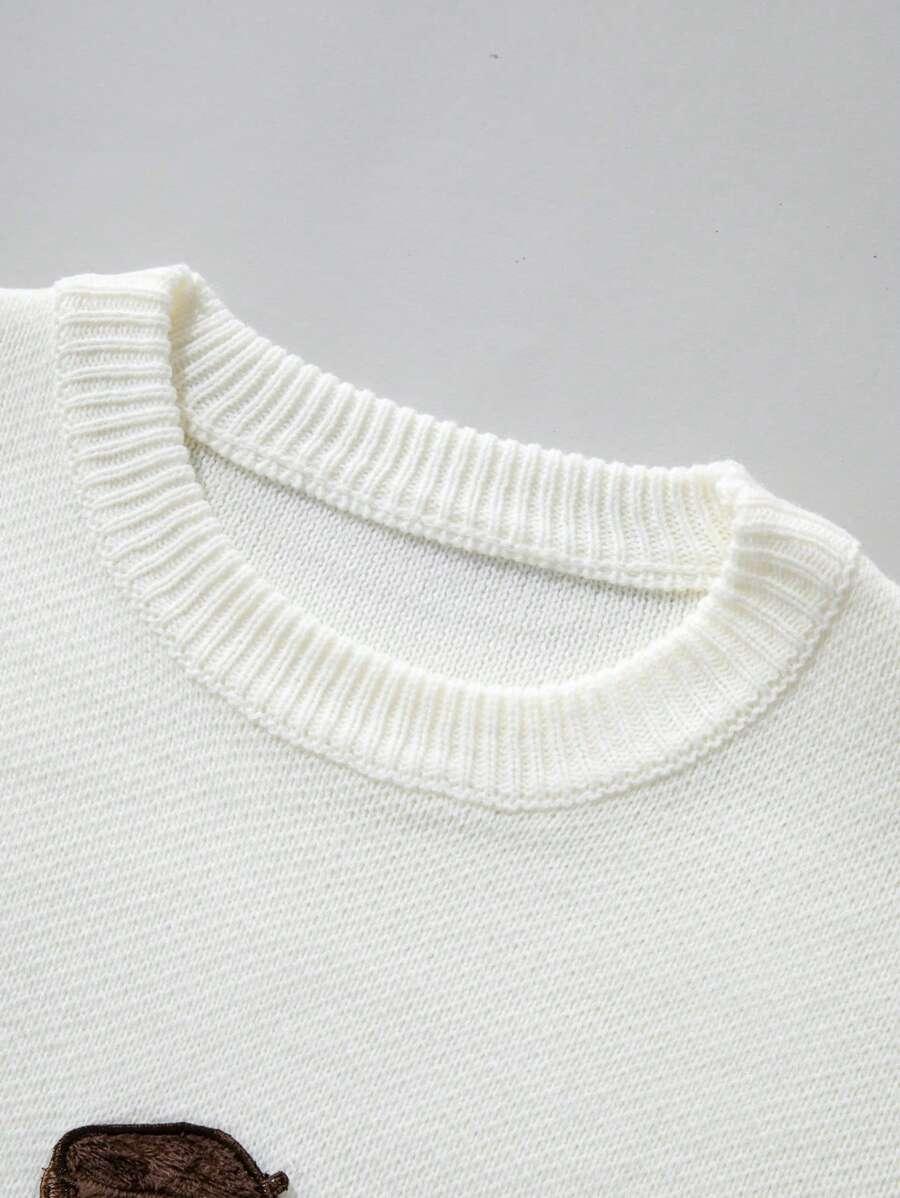 SWETER Z NADRUKIEM MISIA 