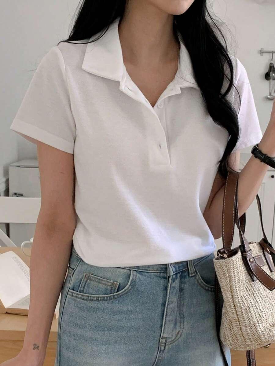 BIAŁA KOSZULKA POLO 