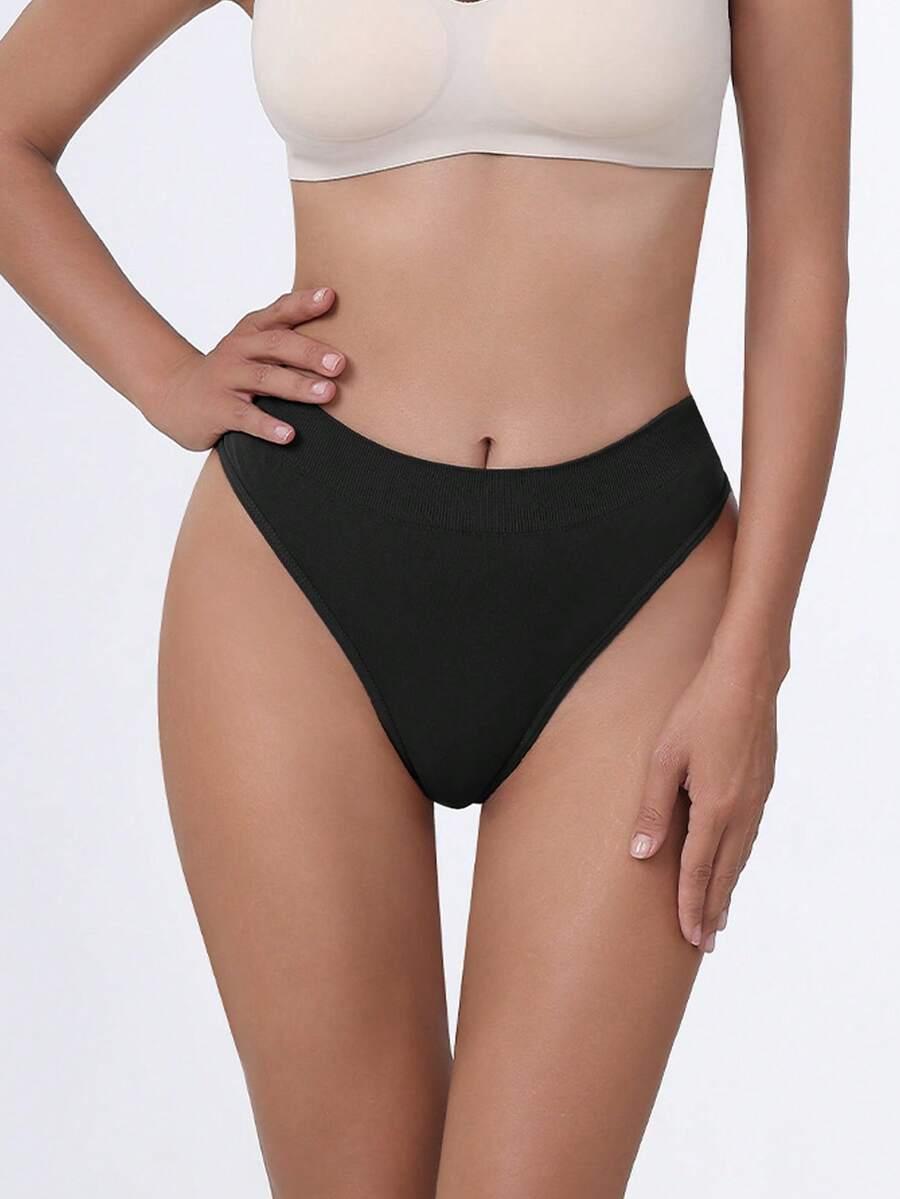 zestaw czarnych majtek 8-pack 