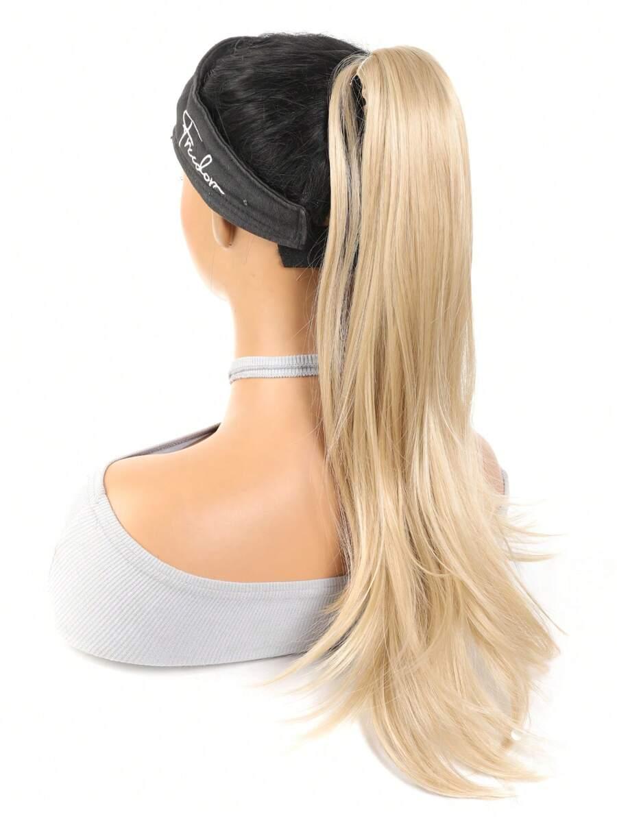 SZTUCZNE WŁOSY KUCYK BLOND