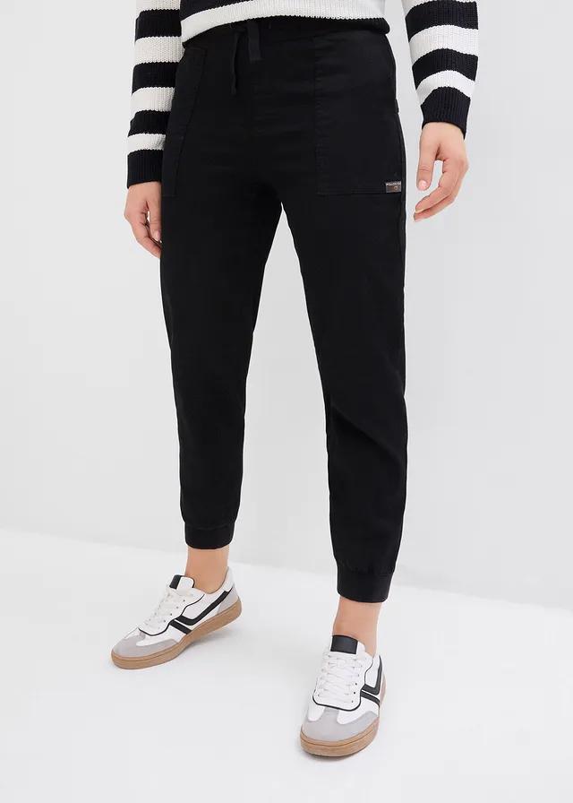  SPODNIE CASUAL 7/8 BAWEŁNIANE