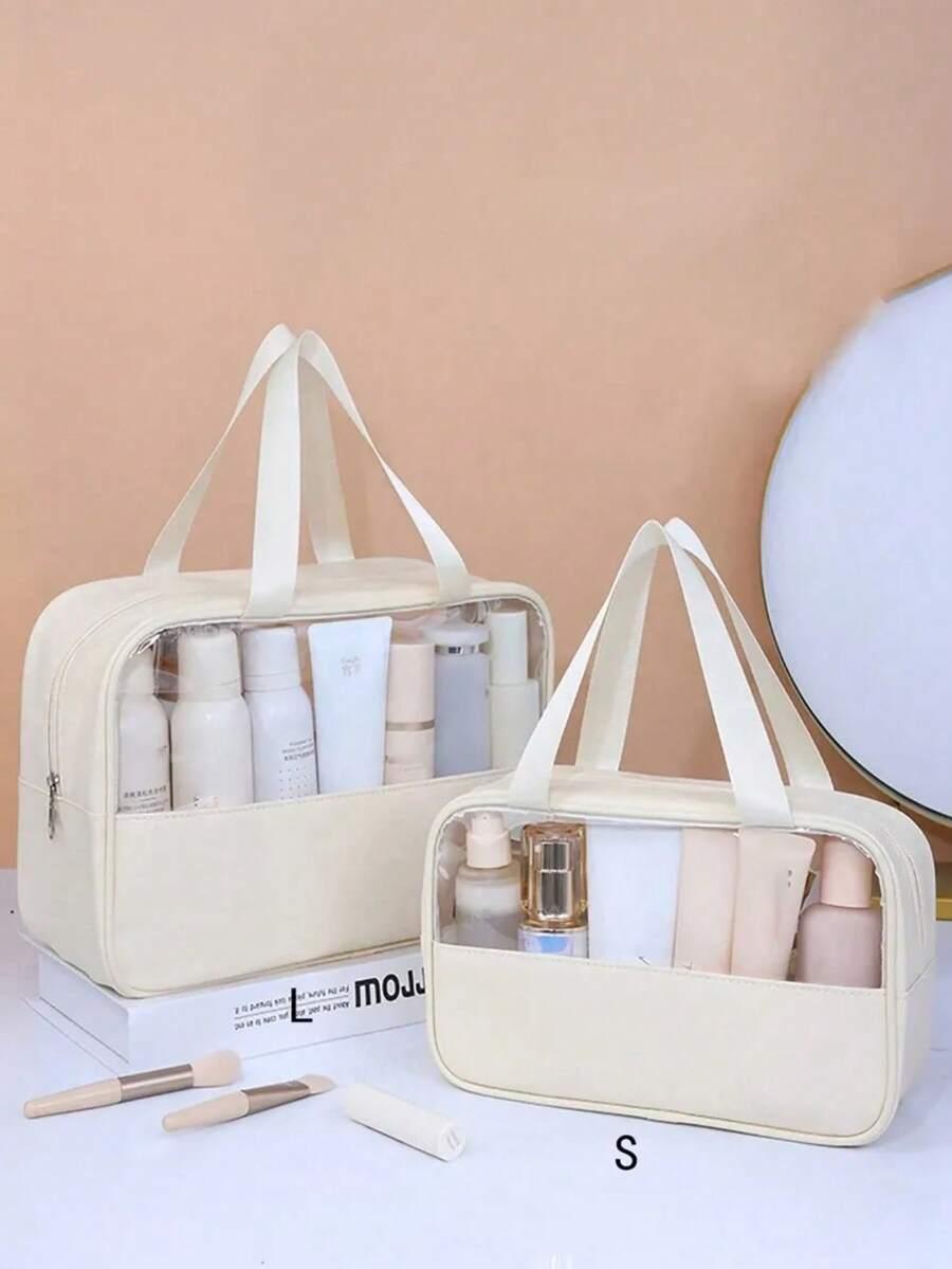różowa kosmetyczka 2-pack