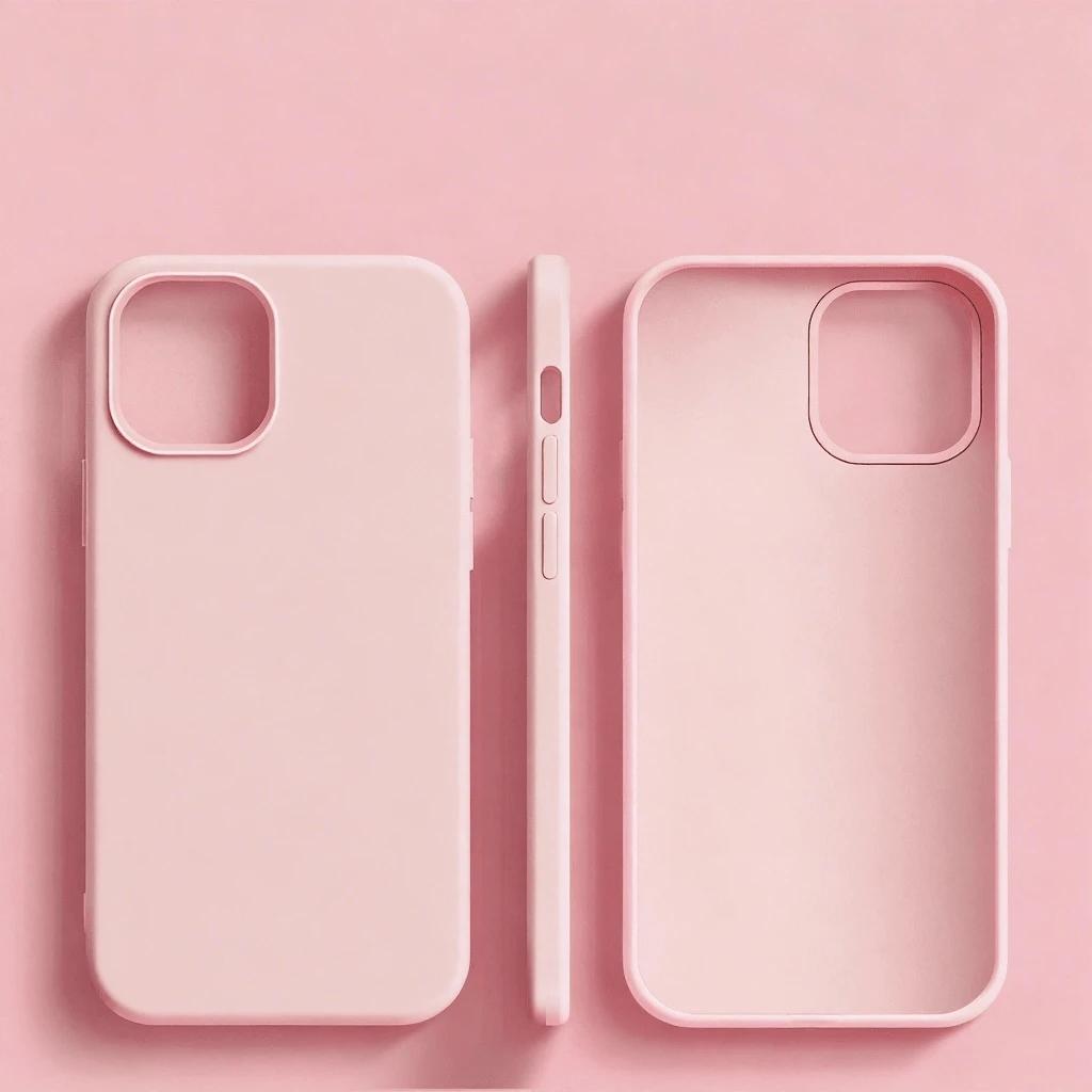 RÓŻOWE ETUI NA TELEFON IPHONE 15 PRO 