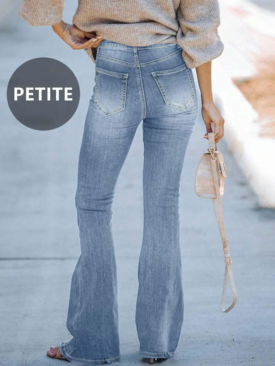 SPODNIE JEANS DZWONY