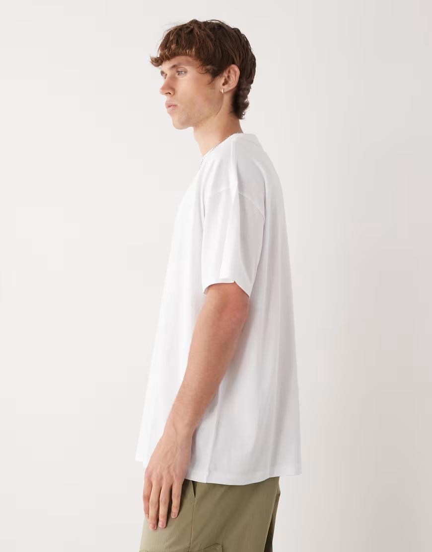 BIAŁY T-SHIRT BASIC