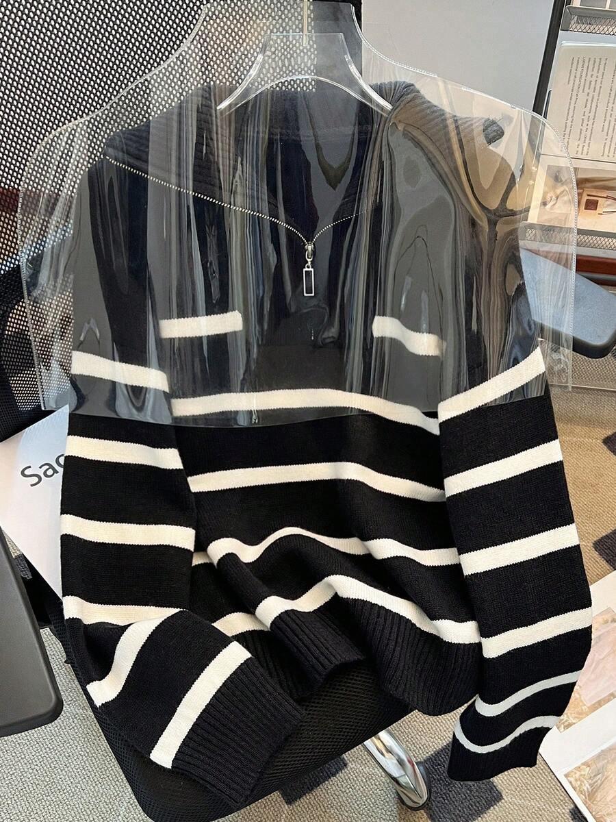 SWETER PASKI KONTRAST 