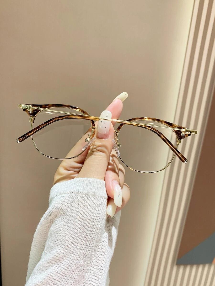 okulary zerówki animal print