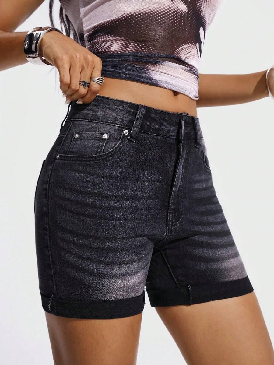 spodenki jeans casual 