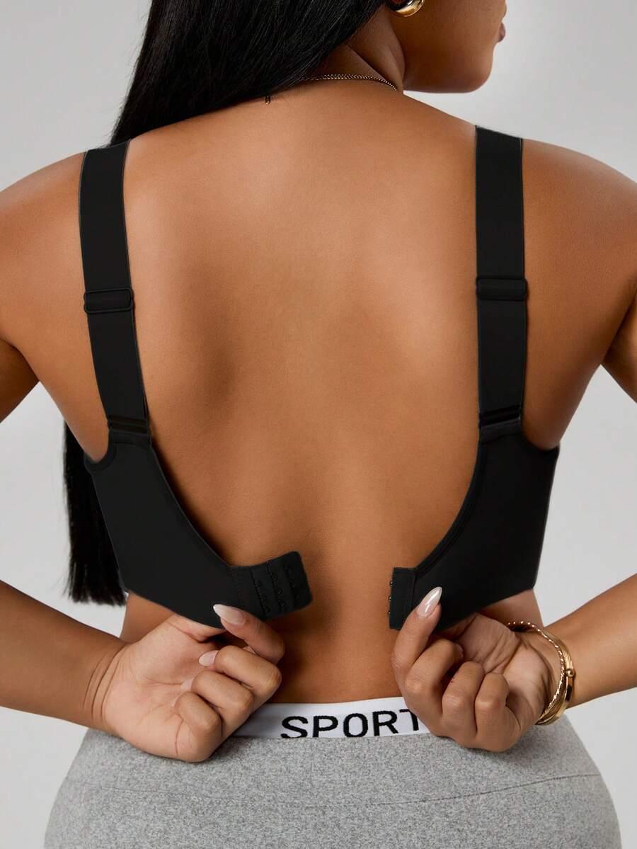 CZARNY STANIK SPORTOWY