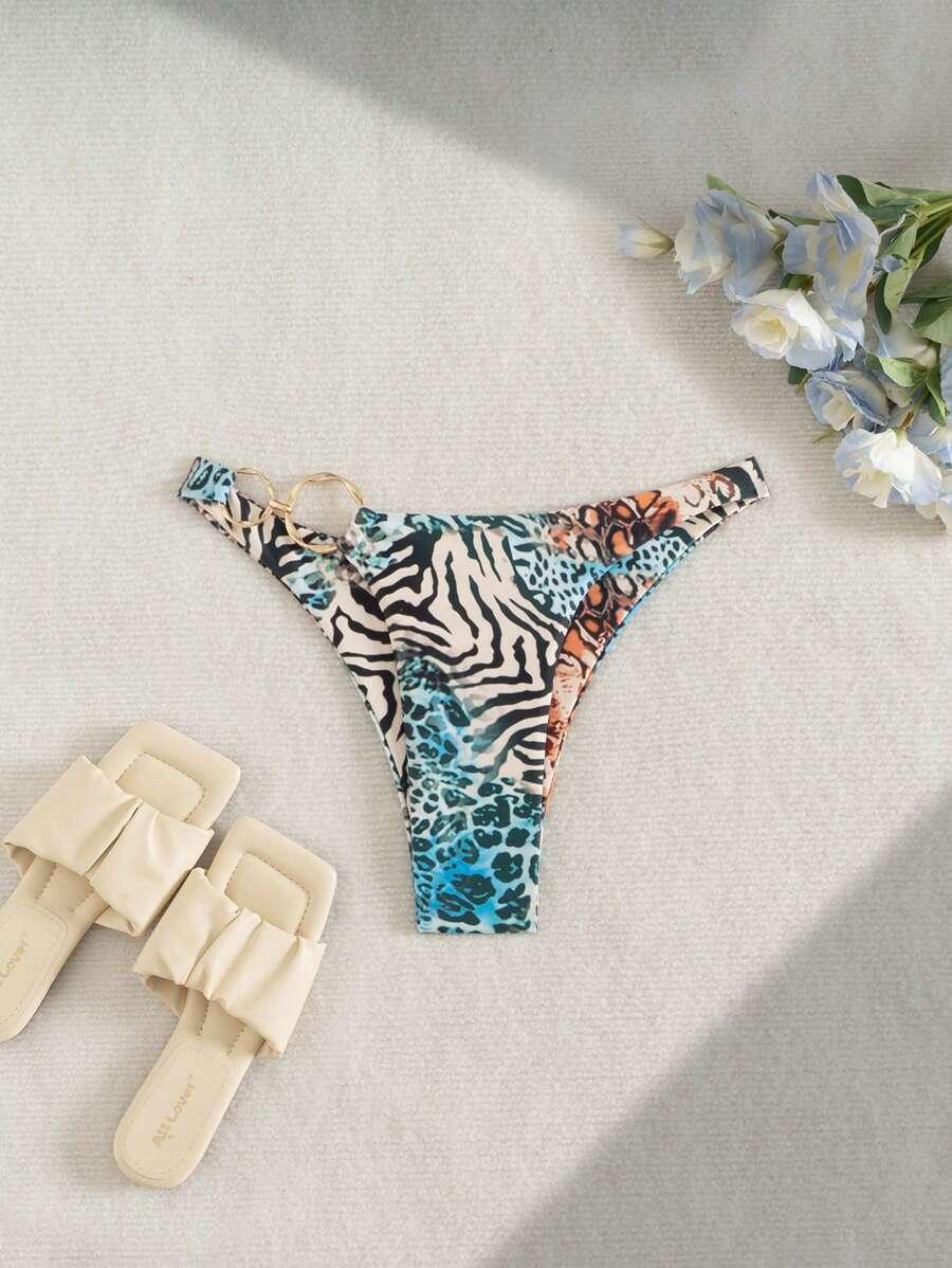 DÓŁ OD BIKINI ANIMAL PRINT