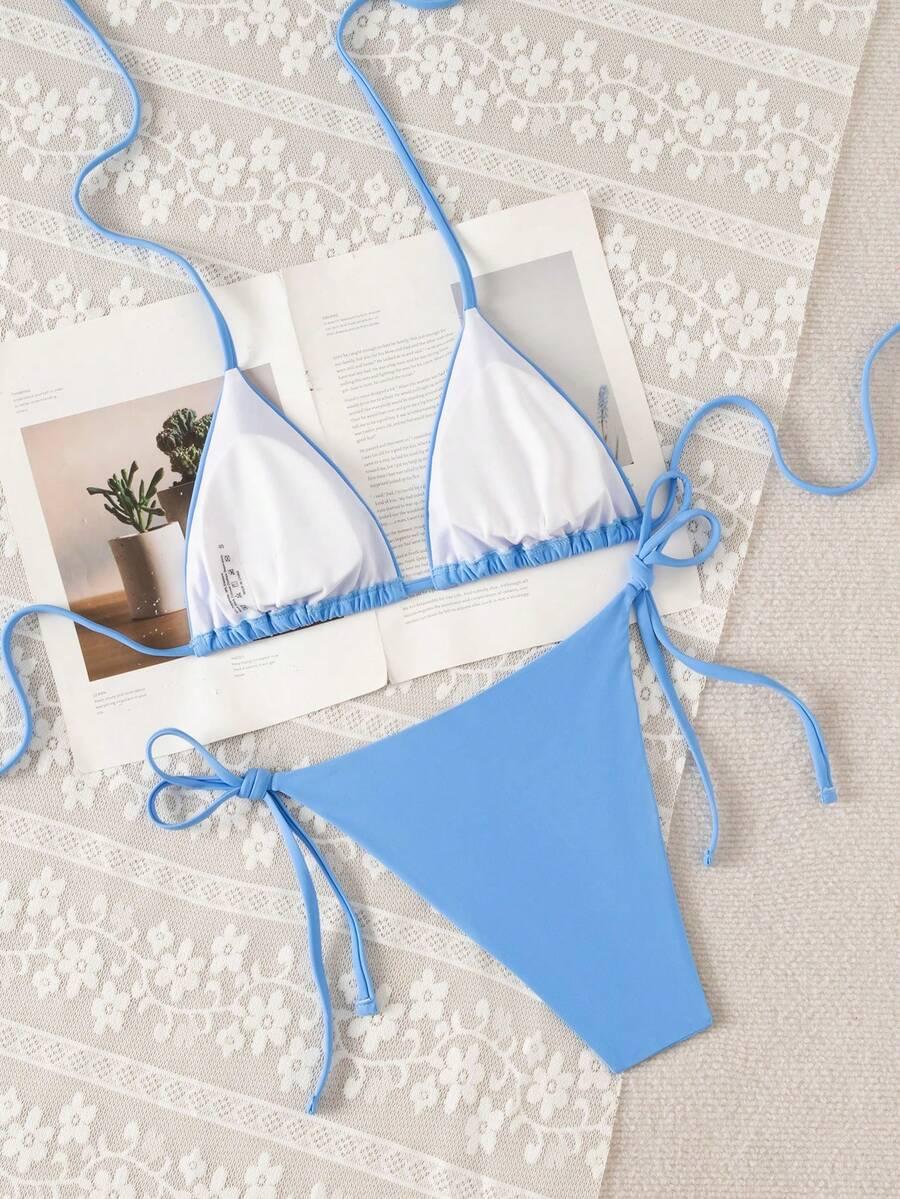 WIĄZANE BIKINI DWUCZĘŚCIOWE