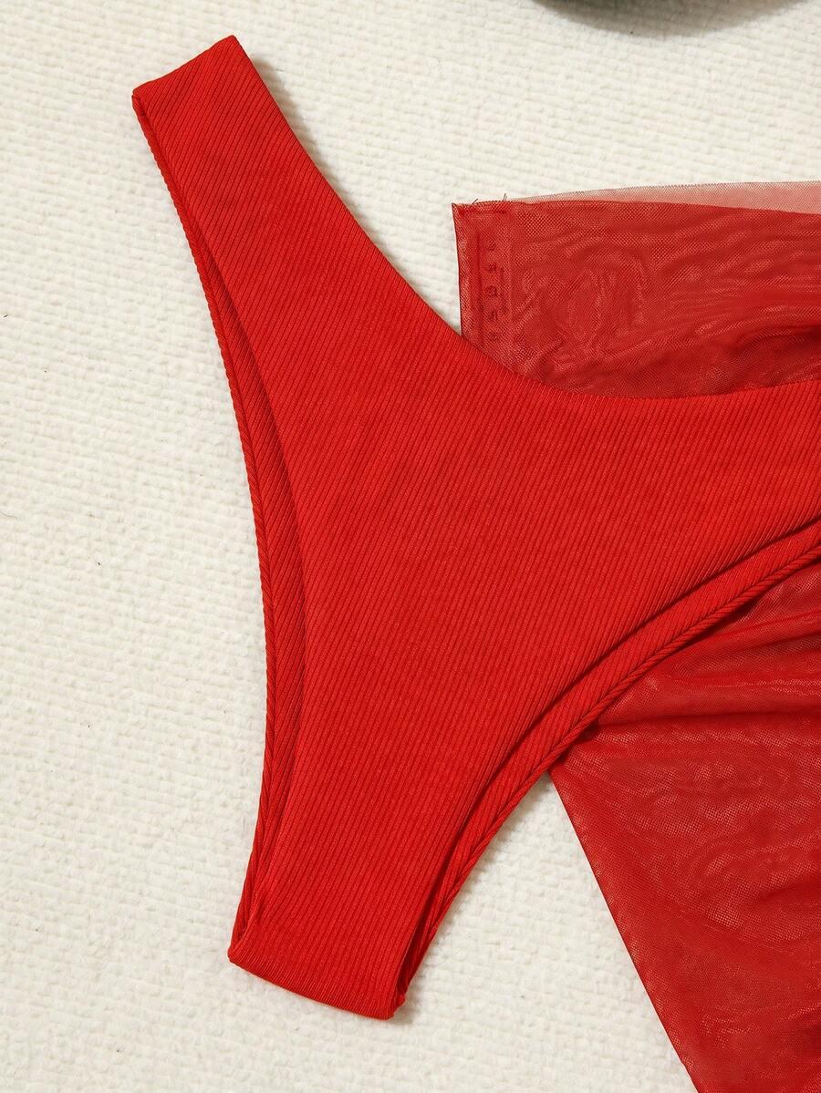 DWUCZĘŚCIOWY STRÓJ KĄPIELOWY KOMPLET SARONG